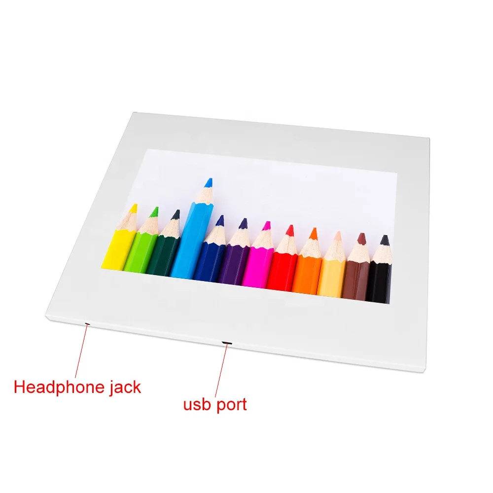 Wholesale Manufacturer Softcover Video Brochure A4 10 Inch Electronics For Business