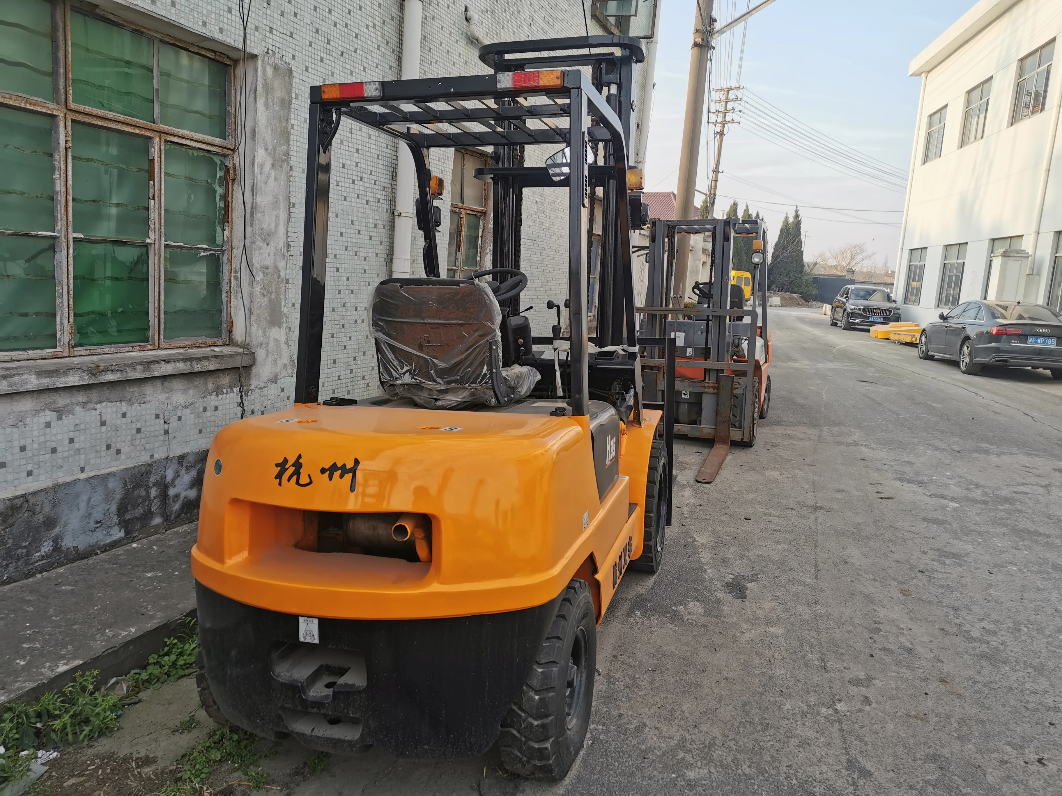 Сделано в Китае Hangzhou/Hangcha высокое качество H35 3 5 тонн с зажимом для кирпича используется вилочный