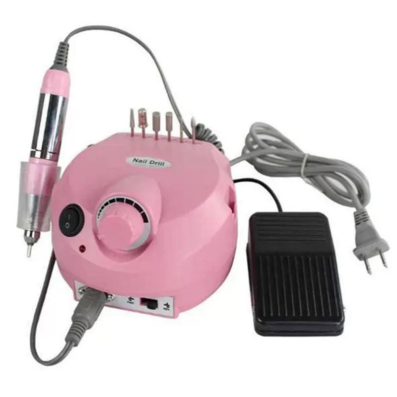 Professional Portable Nail Drill Electric Nail Drill Machine Manicure 35000 rpm with Bits Set