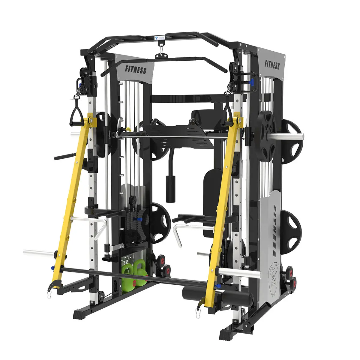 Gym Multi-functional Strength Training Fitness Equipment Indoor Fitness Squat Rack Smith Rack