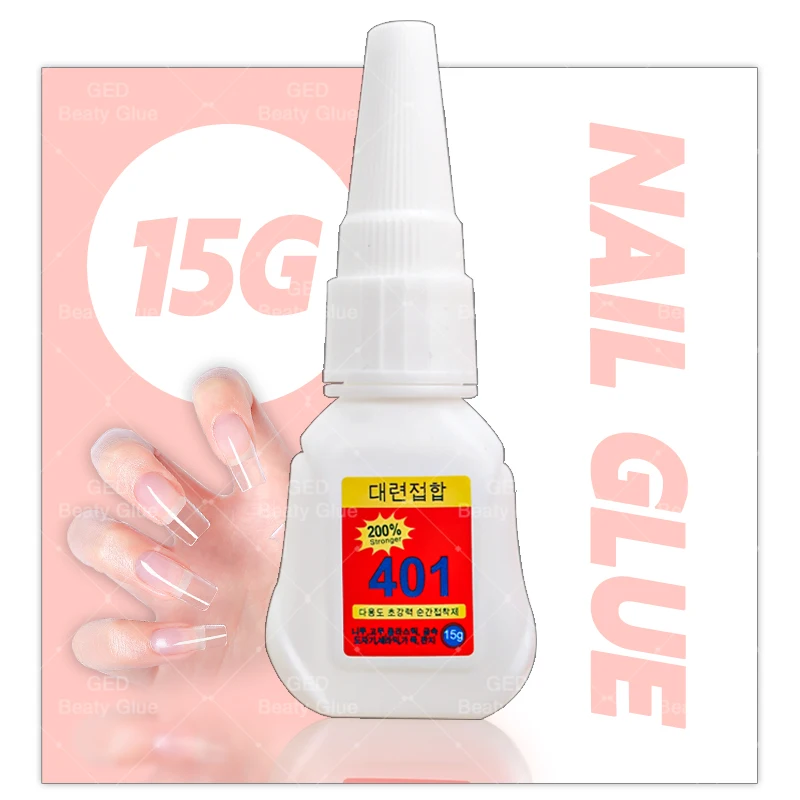 Salon Quality Nail Art Glue Fast Curing Extended Wear Ideal for DIY Home Manicure Kits