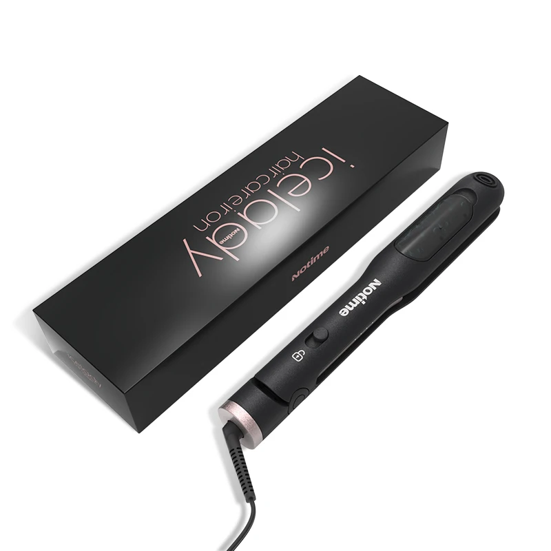 High Power Curling Iron Waver Plate 480f 250c Electric Infrared Hair Straightening & Curler Brush