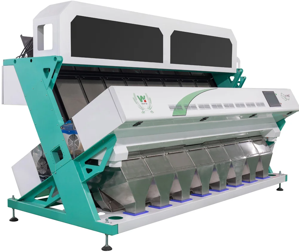 High Capacity Optical CCD Color Sorter Cocoa Bean Color Sorting Machine Grain Color Sorter Separator