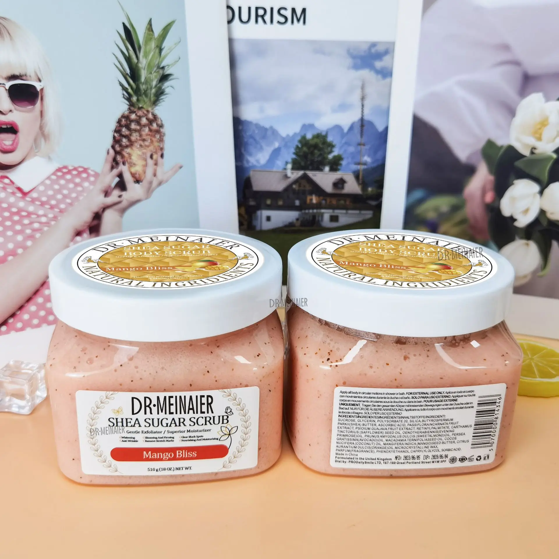 Private Label Skin Exfoliating Good Quality Natural Body Scrub For Private Label