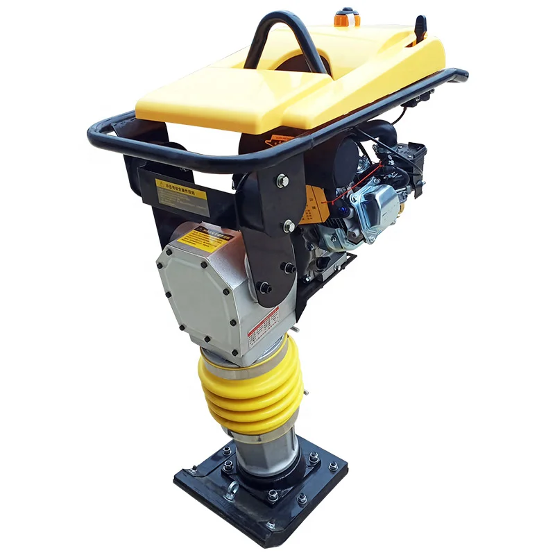 Бензиновый Вибрационный трамбовщик Robin, уплотнительный инструмент, трамбовщик почвы