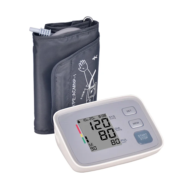 Bp Monitor Digital Upper Arm BPM Heart Rate Test BP Monitor
