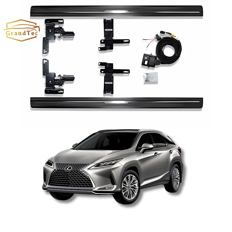 No Abnormal Sound Car Automatic Retractable Auto Power Running Boards Electric Side Step For Lexus RX 2015-2020