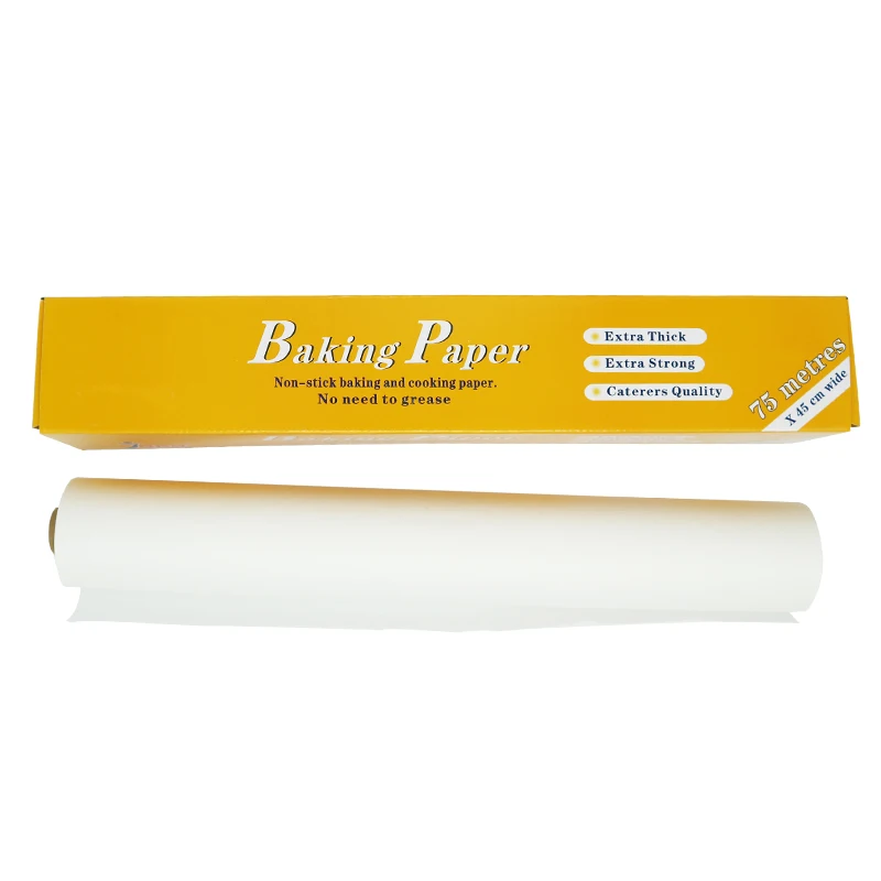 Recyclable Chinese factory of baking paper roll custom parchment paper