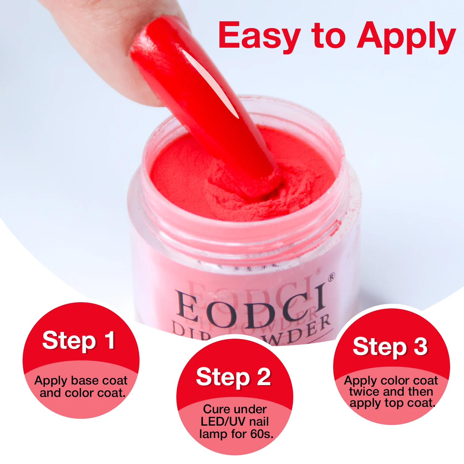 Nail Art Beauty Powder 6 Colors Dipping Powder Nail Kit(Dip Powder&Dip Base Top& Nail Brush)