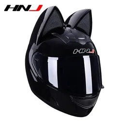 Factory Price new design mini Helmet Four Seasons cartoon nitrinos cat ear helmet upgrade