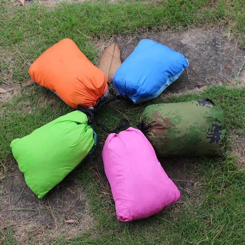
2021 high quality 210T parachute nylon heavy weight ultralight durable portable outdoor camping hammock with mosquito net 