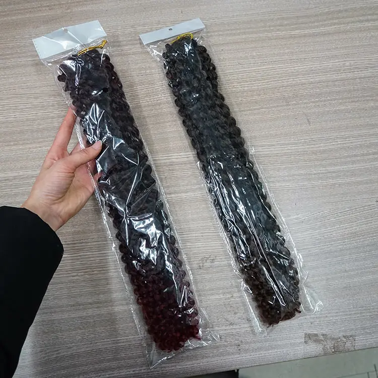  Passion Twist Water Wave Synthetic Braids Solid color Braiding hair New Hair Crochet
