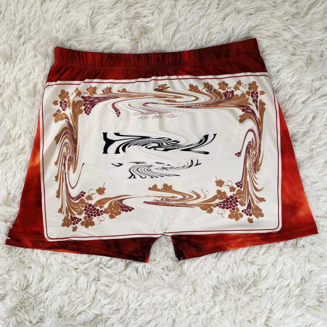 Wholesale Cheapest  Plus Size Boxer Shorts Women Gym Shorts  Para Mujer  Candy Sets Snickers Summer Shorts