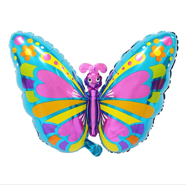New Birthday Party Insect Series Balloon Bee Butterfly Frog Ladybug Aluminum Film Balloon Wholesale