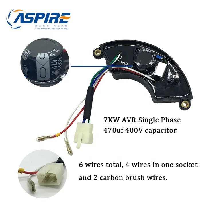 
Diesel Generator AVR 7KW 7.5KW 