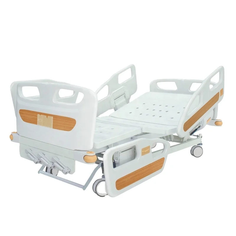 Medical hospital furniture ICU manual Patient 3 functions Manual nursing hospital bed