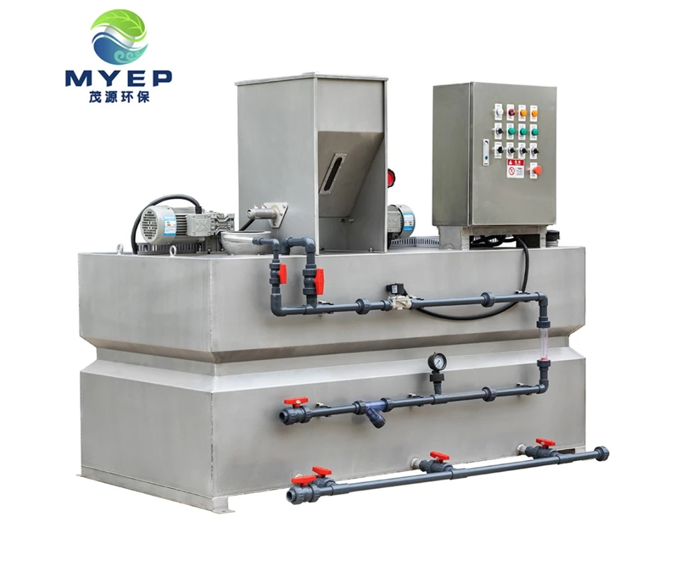 Chemical Polymer PAC PAM Dosing System Station for Industrial Wastewater Treatment