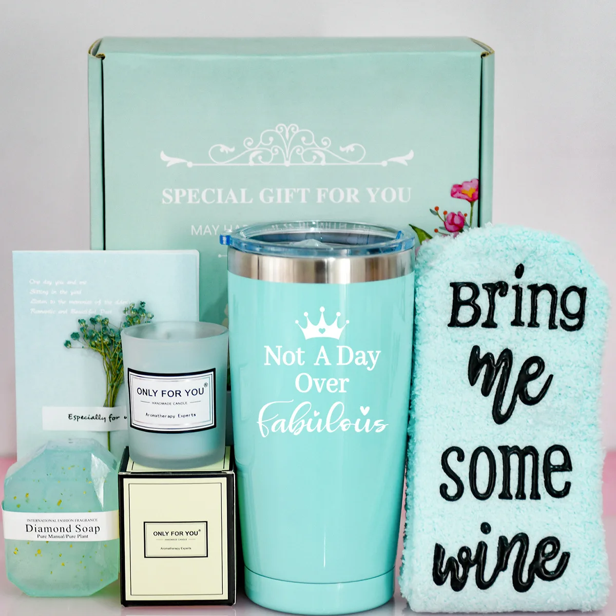 Luxury Scented Candle Gift Boxes New Year Custom Promotional Gift Set Customize Logo Promotional Gifts Custom Color