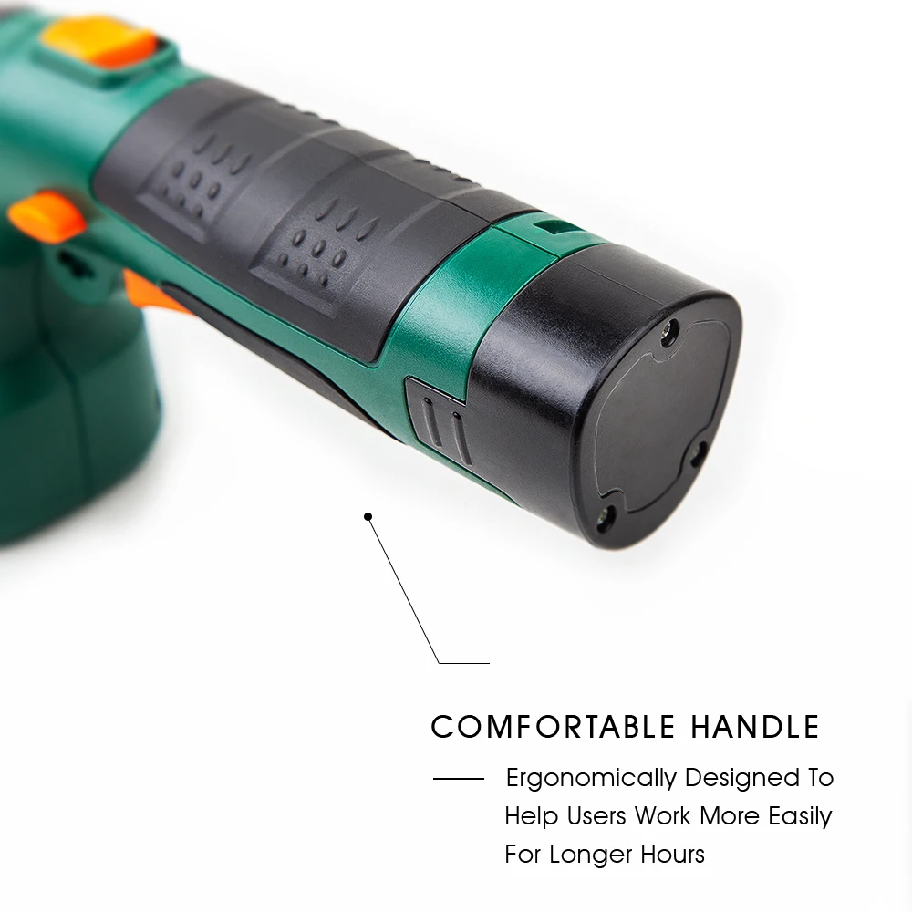 EAST 7.2V 2 in 1 Garden Tool Cordless Lithium Handheld Shrub Hedge Metal Adjustable Pruning Shear