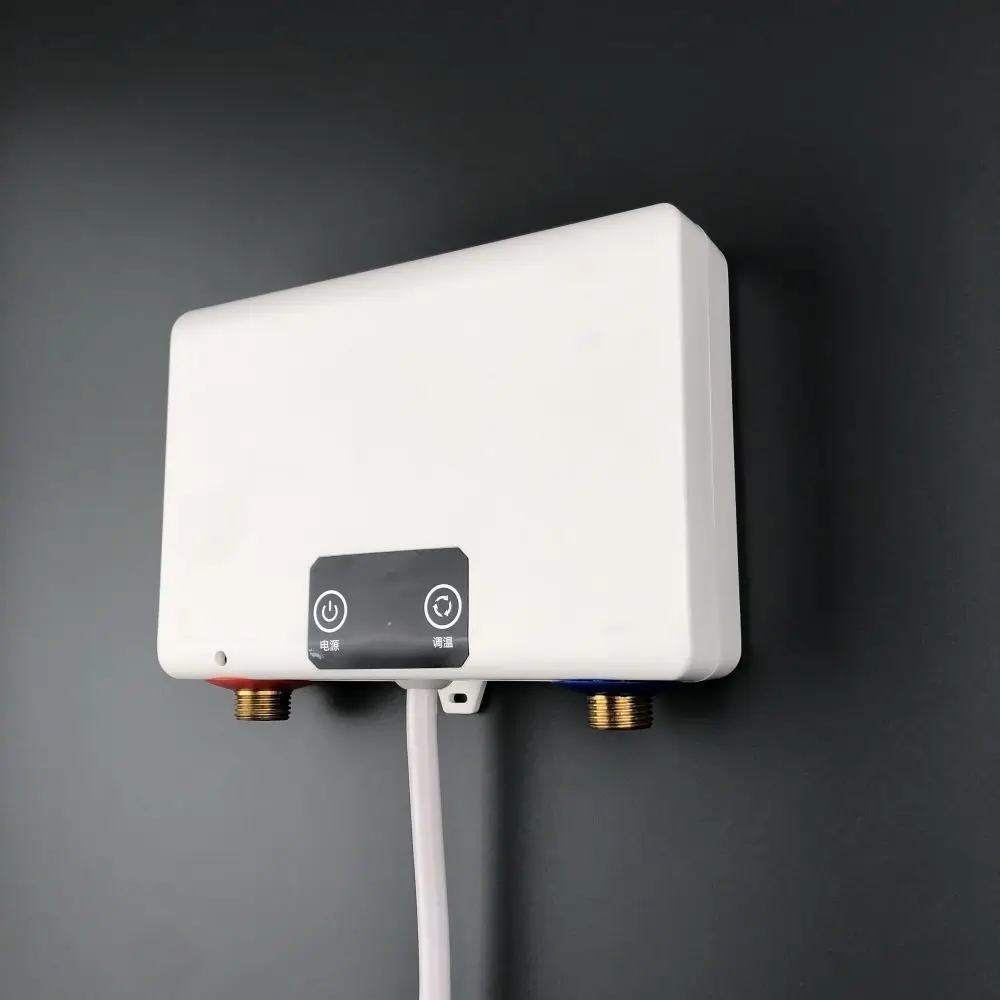 Touch Control used instant electric hot water heater tankless intelligent shower water heater