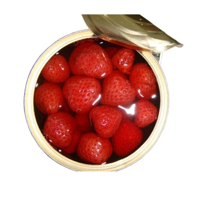 3kg canned fruit strawberry in light syrup