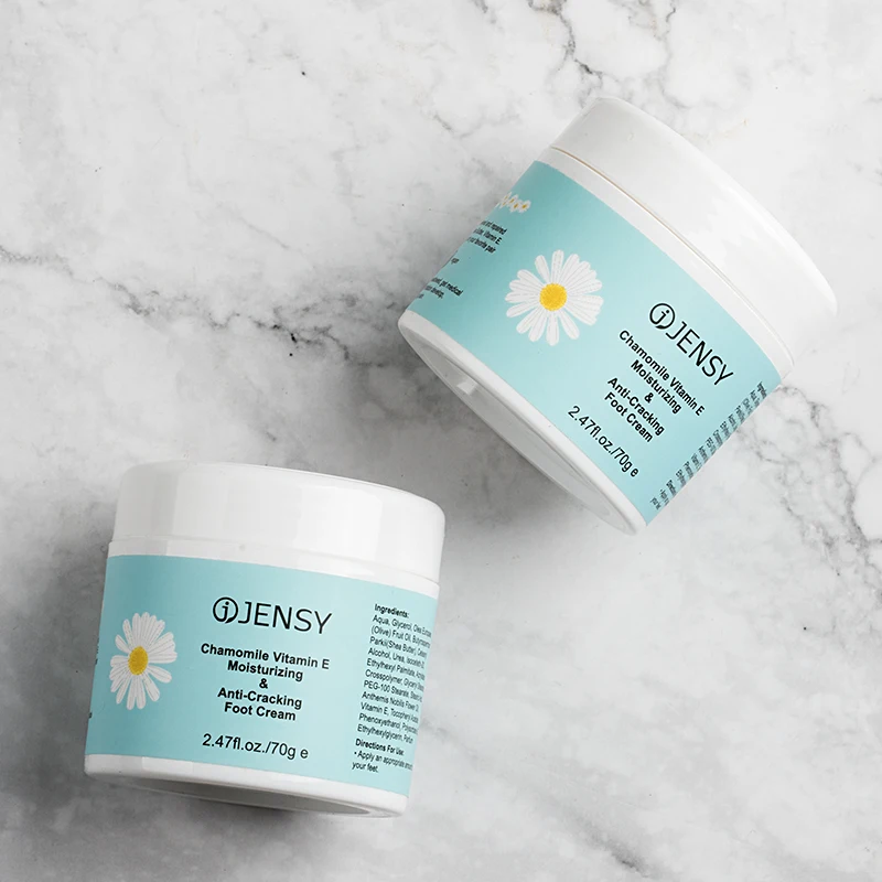 Custom peeling herbal dead skin removal vitamin c whitening vegan anti crack urea private label foot cream for cracked heels