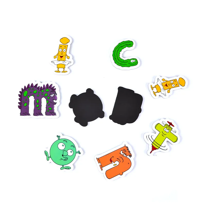 Великолепный культуры EVA резиновый магнит буквы звуки холодильник доски магнитный лист магнит на холодильник, производство Китай