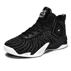 Оптовая продажа баскетбольной обуви, мужские громоздкие дышащие кроссовки, красные модные кроссовки, Лидер продаж