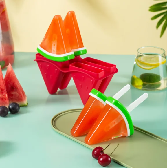 New watermelon Popsicle mold Fruit Popsicle mold DIY ice cream mold