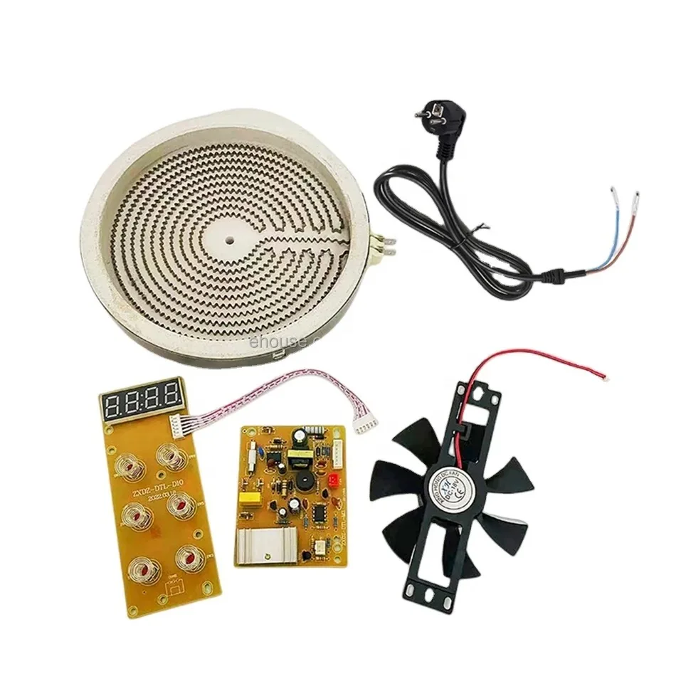 infrared cooker part of fan with cooling function SKD parts of infrared cooker