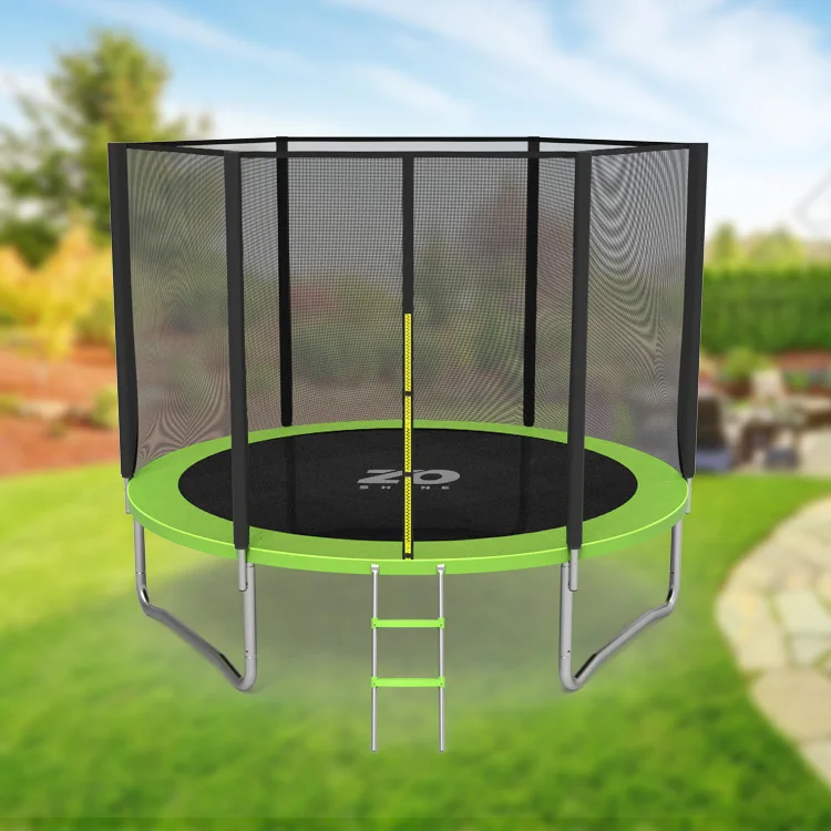 Zoshine Manufacturer Kids Cardio Training Trampoline Professional Adult Bungee Outdoor Trampoline With protective net