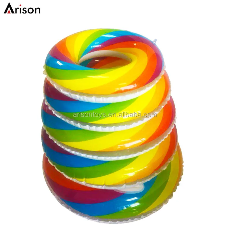 Cheap PVC inflatable swim tube inflatable swim ring summer pool float swim tube toy