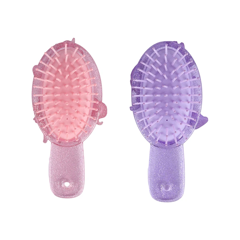 Wholesale Custom Logo Mini Hairbrush Air Cushion Child Portable Wet And Dry Luxury Anti Static Comb