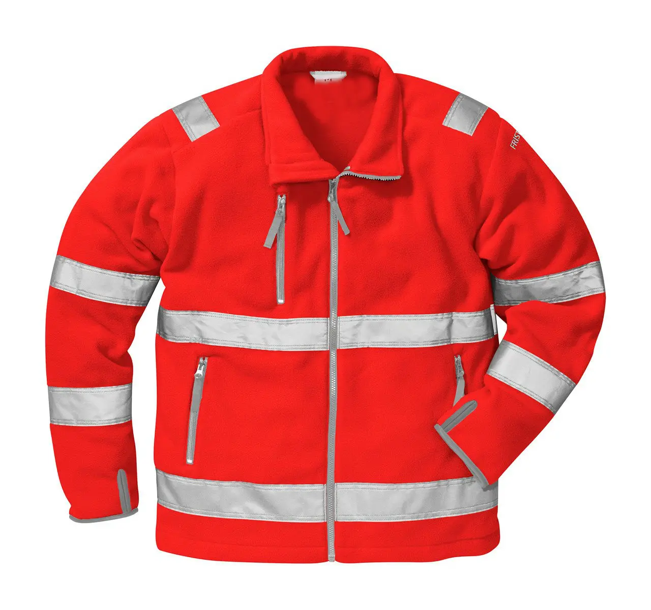 FR Cotton Hooded Safety Orange Sweatshirt Reflectives