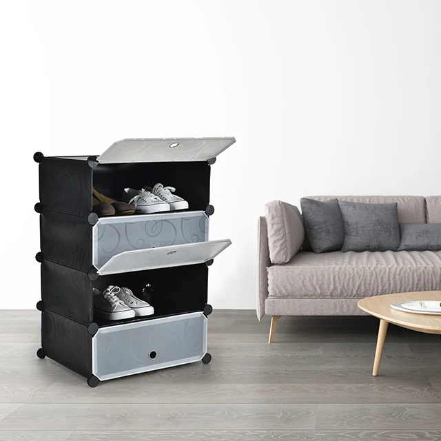 Custom Clear Plastic Shoes Boxes Cabinet Wholesale Shoe Rack Storage Organizer