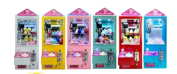 Mini Plush Toy Claw Machine Coin Operated Games Machine Arcade Mini Crane Claw Machine