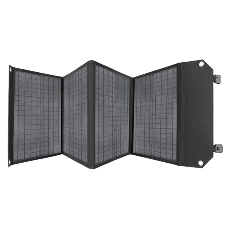 80W 100W 200W Portable Folding Outdoor Camping Monocrystalline Silicon Foldable Solar Panel
