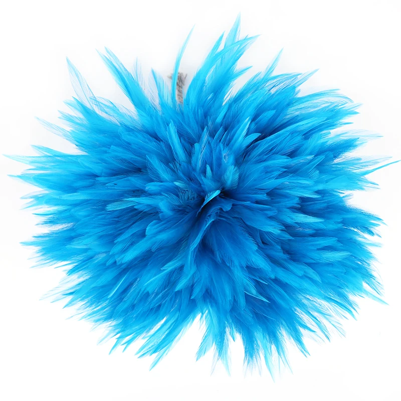 Manufacturer Wholesale Multi-Color 5-6inch Rooster Chicken saddle Feather for crafts DIY Earrings Jewelry