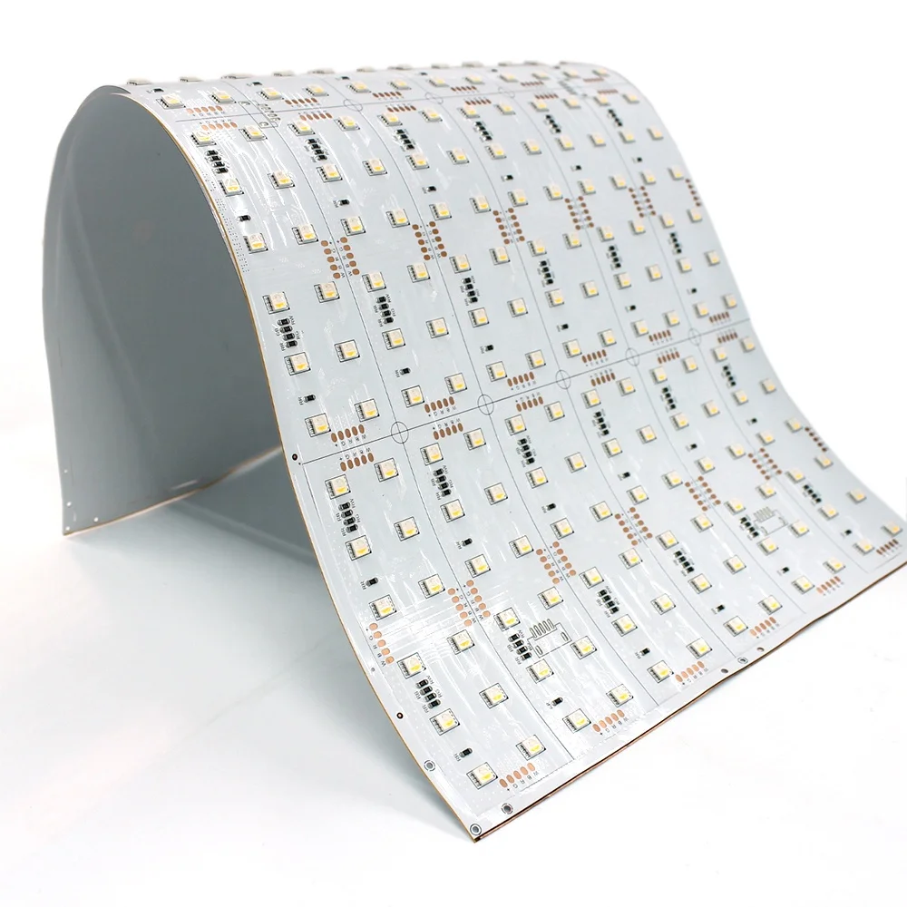 Factory Cuttable Ultra Paper Thin Stone Backlights SMD5050 RGBW Flex Flexibility Led Panel Sheet Light for Countertops