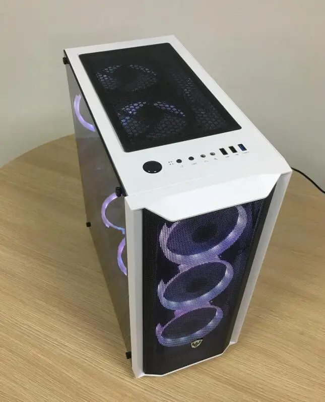 Корпус для игрового ПК со стальной пластиной RGB цена K382