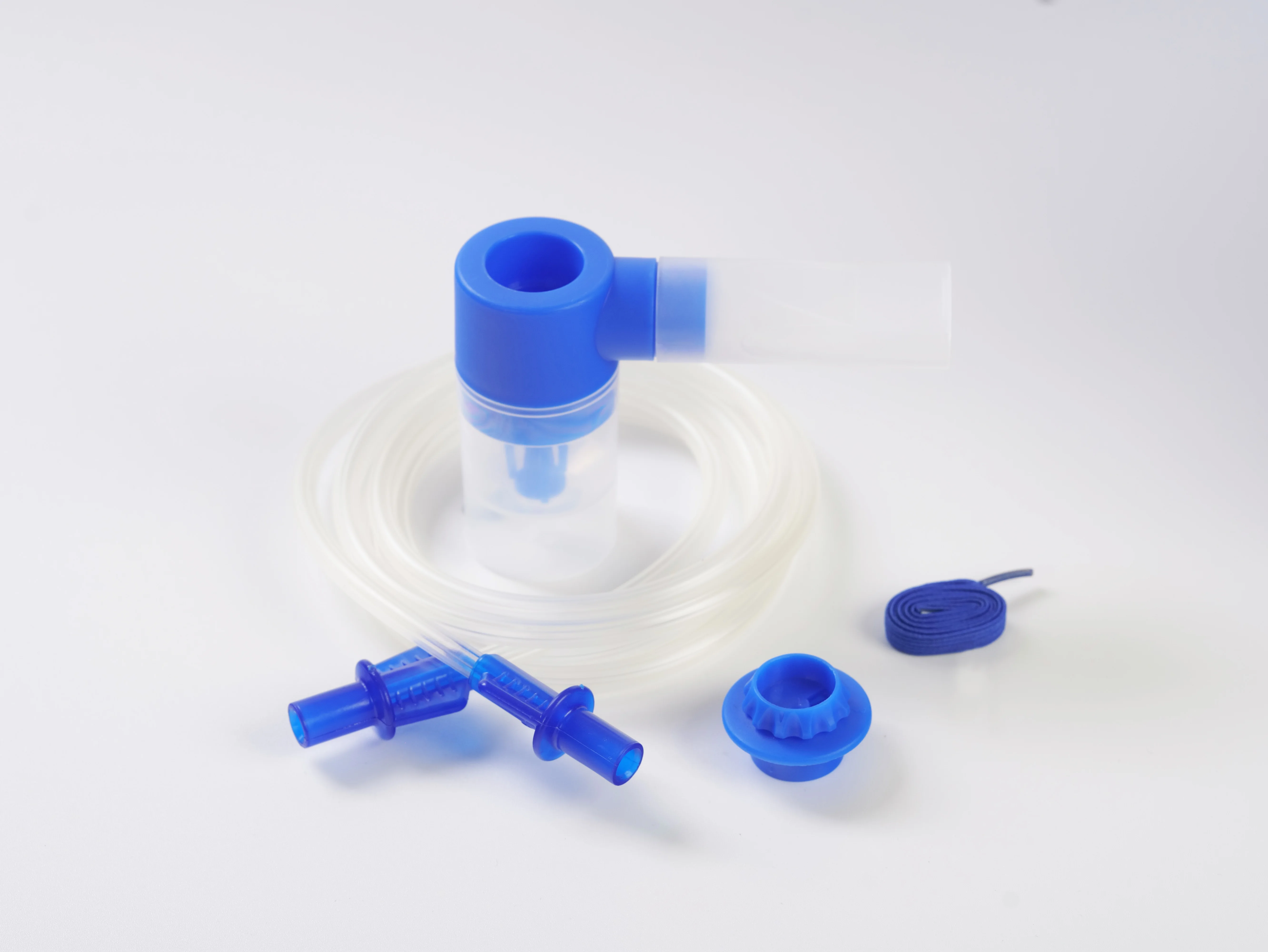 Factory CE authentication Medical Grade air compressor nebulizer Breathing Venturi PVC adult Disposable nebulizer mask