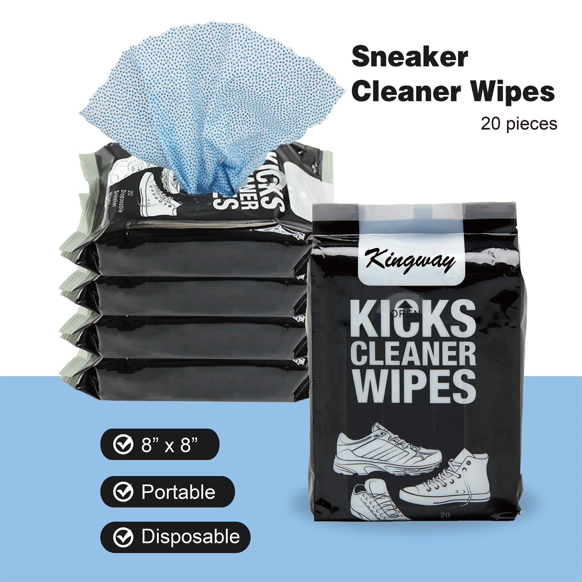 Оптовая продажа, салфетки для обуви, чистящие салфетки для кожи/обуви, салфетки для очистки кроссовок