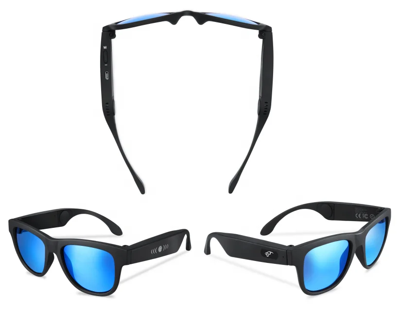 Headset Wireless 2022 Sports Wireless Headphone Glasses Bone Conduction Wireless Sunglasses Android iOS Anti-Blue Light Anti-UV