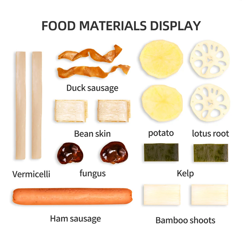 Reliable Quality Fast Fried Cooked Instant Hotpot Food