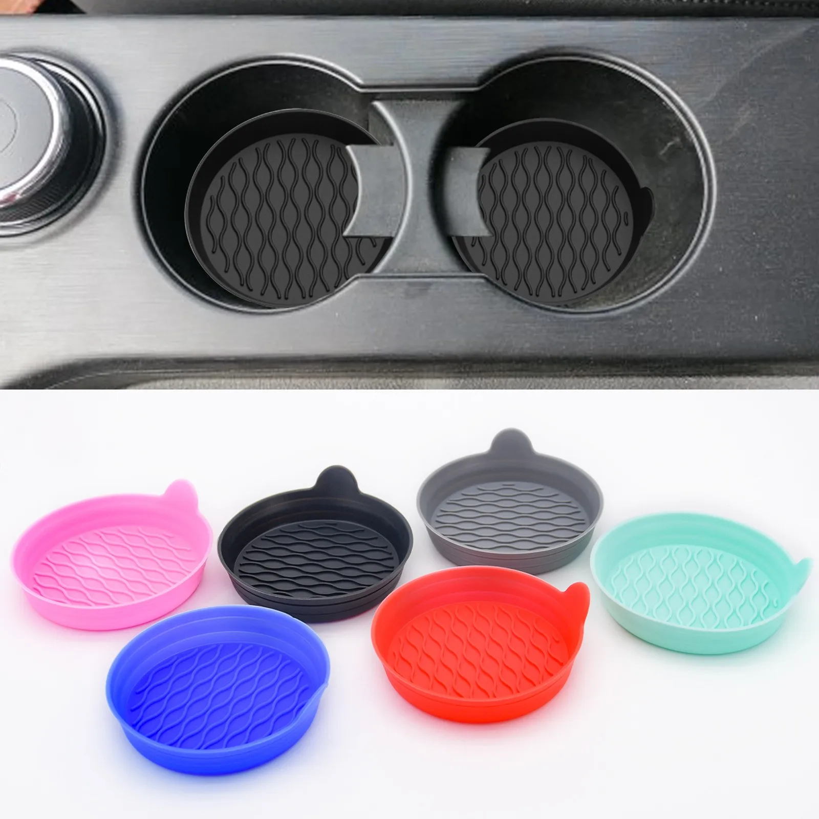 Silicone universal anti-slip mat for cars, creative car storage pad, car accessories