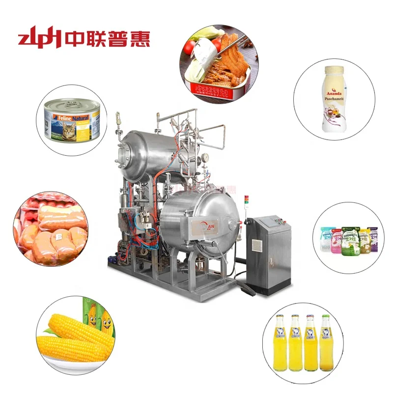 Small Lab Retort Machine Laboratory Food Autoclave Cans/Bottle/Jars Sterilization Equipment