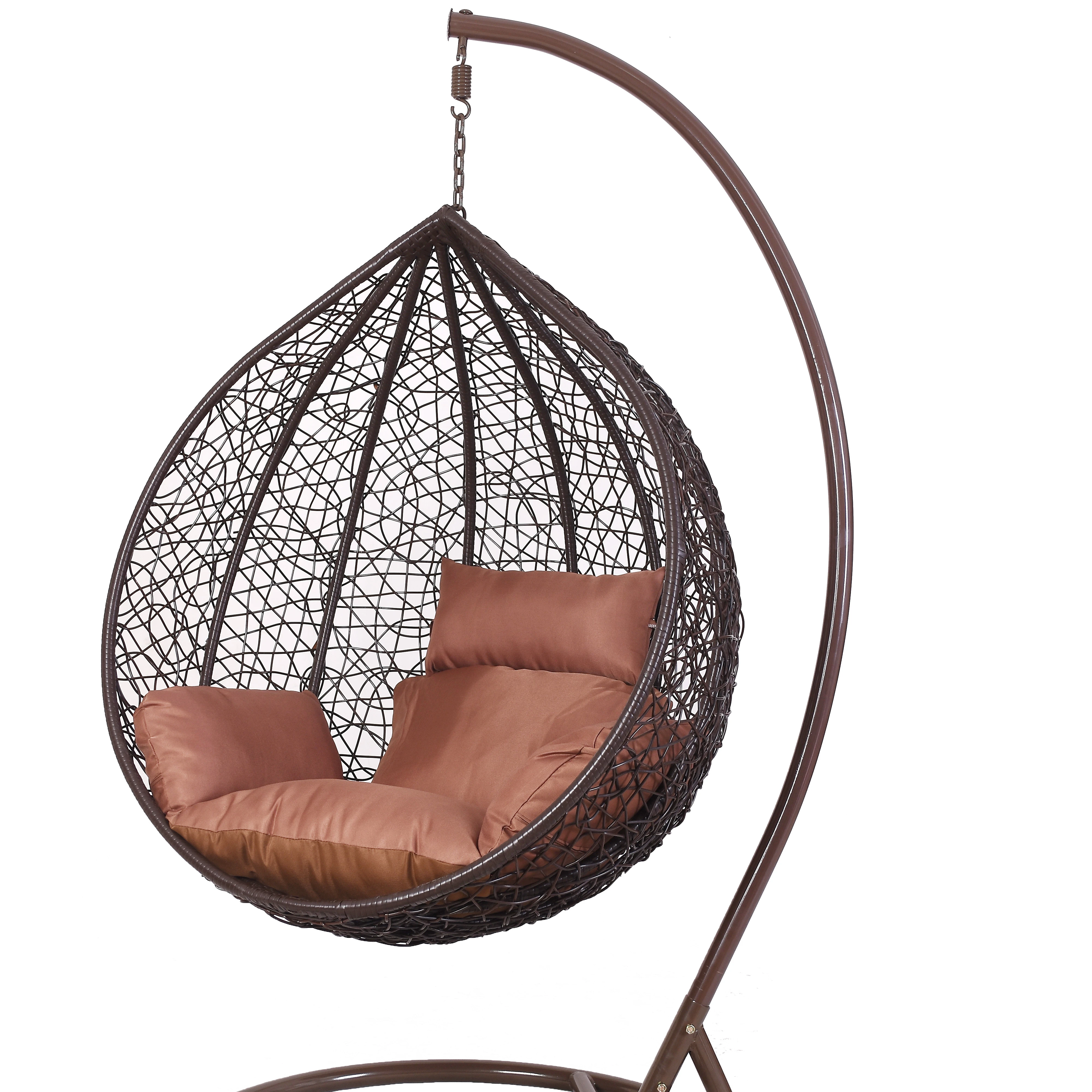 2021 hanging chair garden swing bed for double Seats Patio swing bed