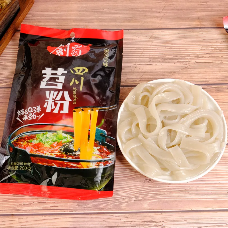 200 г сычуаньской сладкой картофельной лапши экзотические закуски сычуаньская острая Горячая лапша Картофельная