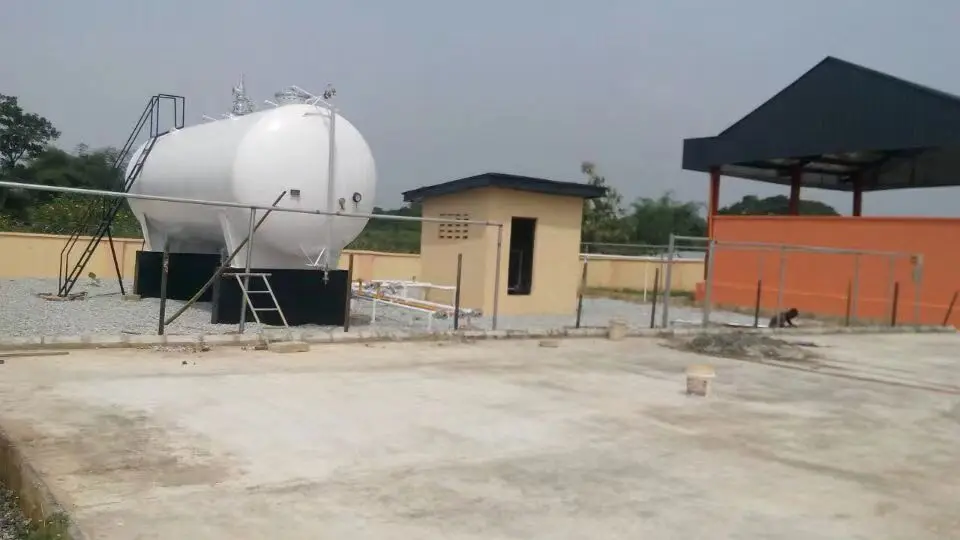Cheap Used 2017 25 Tons 50000 Liters L Gas Pressure LPG Storage Tanker Tank for Sale