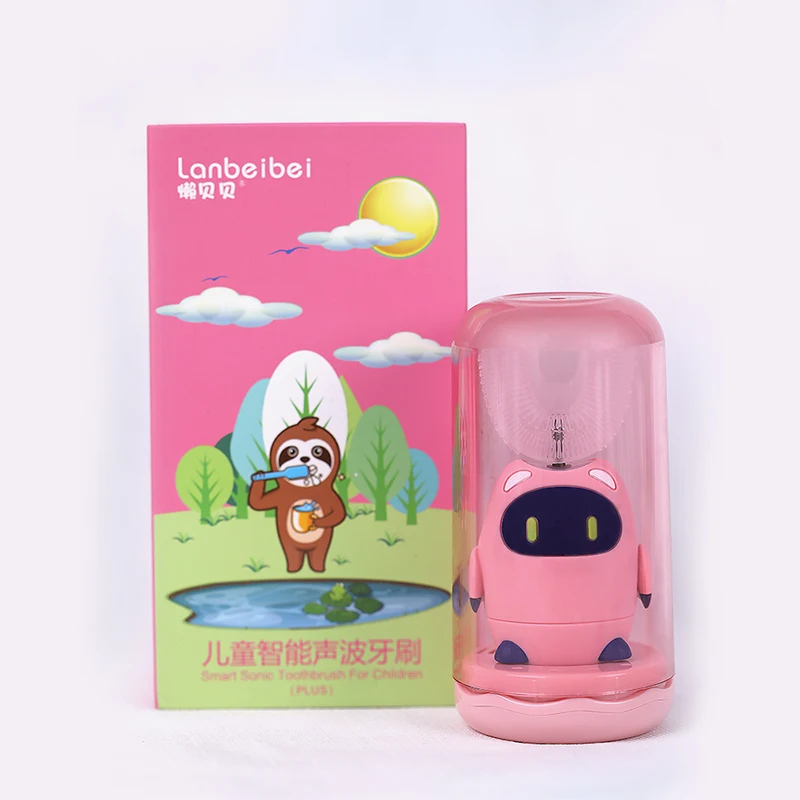 Intelligent Automatic Electric Toothbrush 3 Modes Rechargeable Sonic Toothbrush Ultrasonic 360 Washable Electric Baby Toothbrush